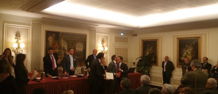 Premiazione Cavalieri e Senatori 2015